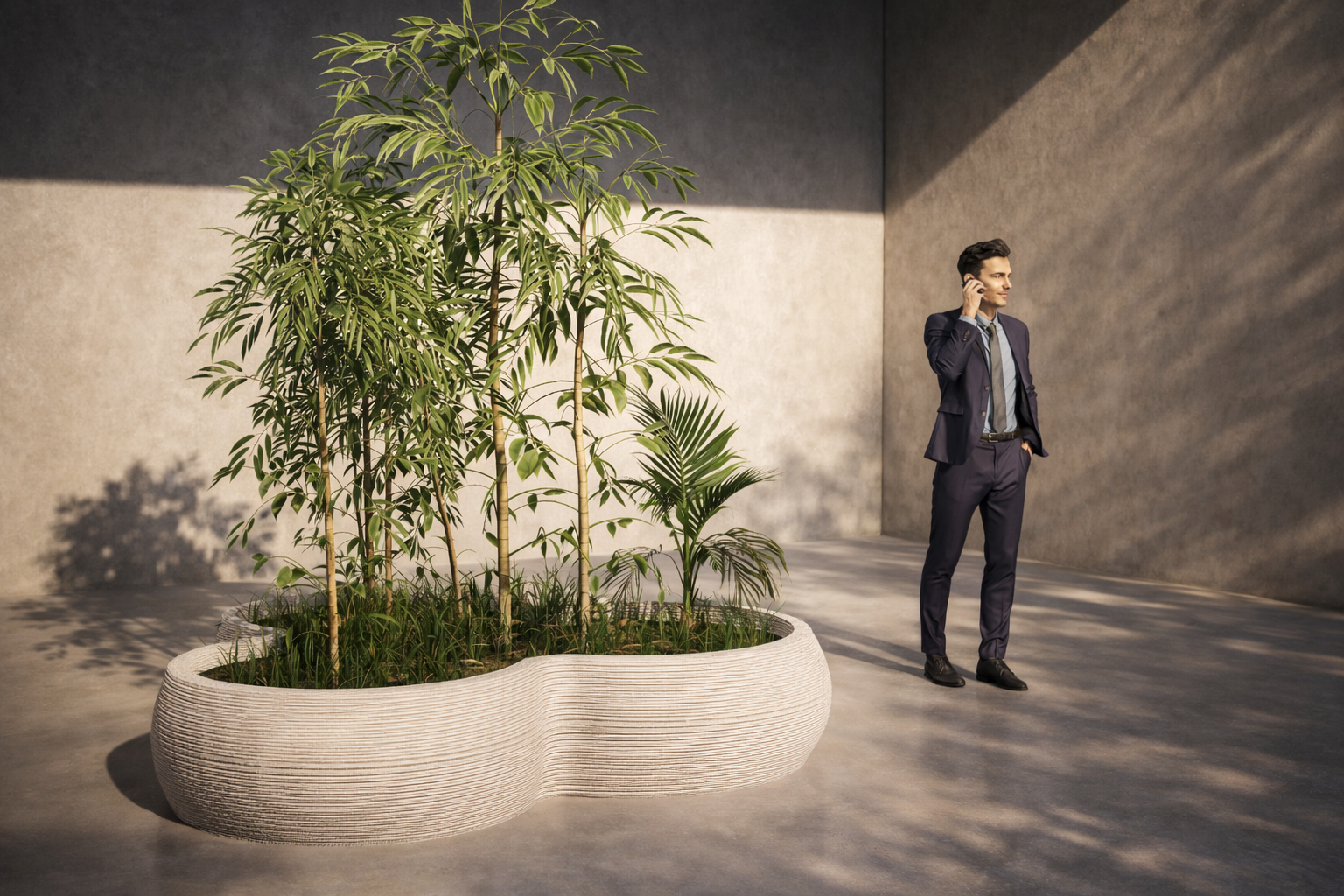 POD | Main View | 3D Printed Concrete Planter